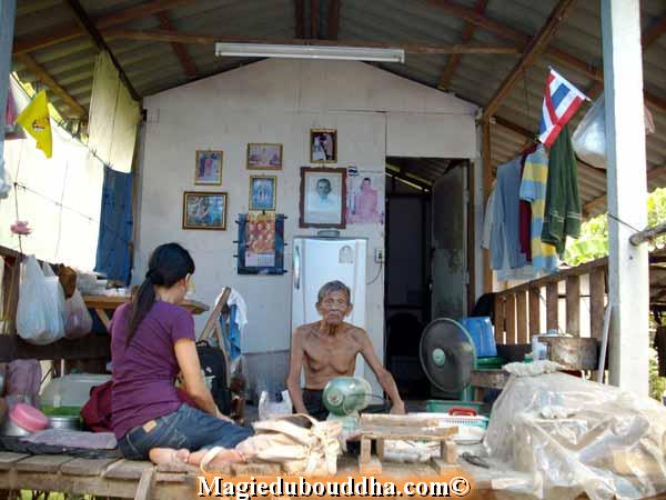 La maison du Vénérable Ajarn sané.